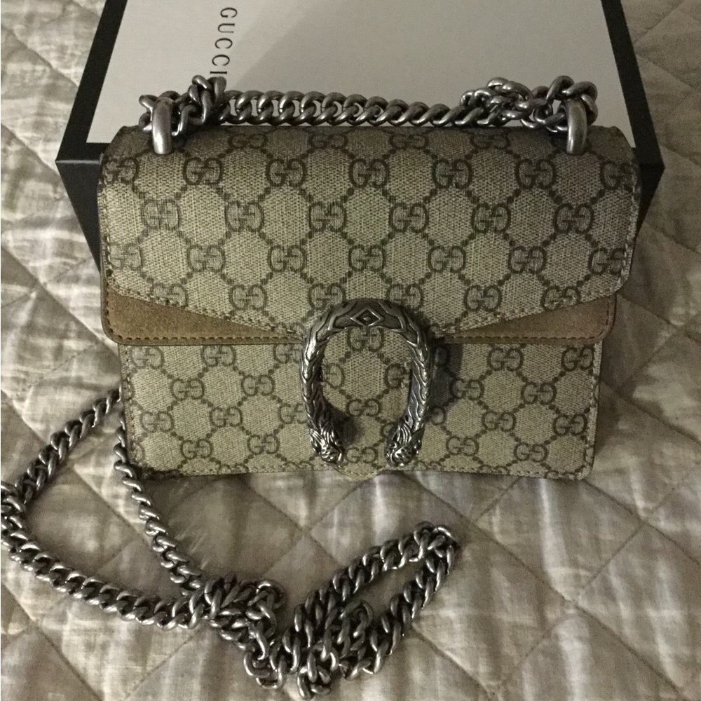 Authentic Gucci Dionysus GG Supreme Mini